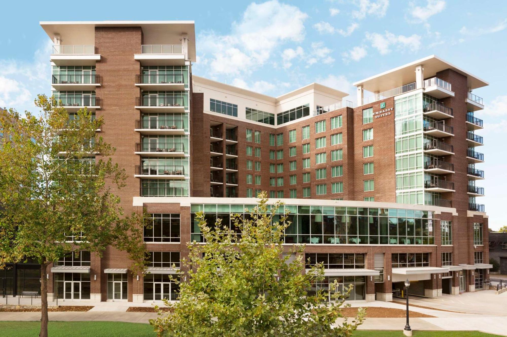 Embassy Suites By Hilton Greenville Downtown Riverplace Экстерьер фото
